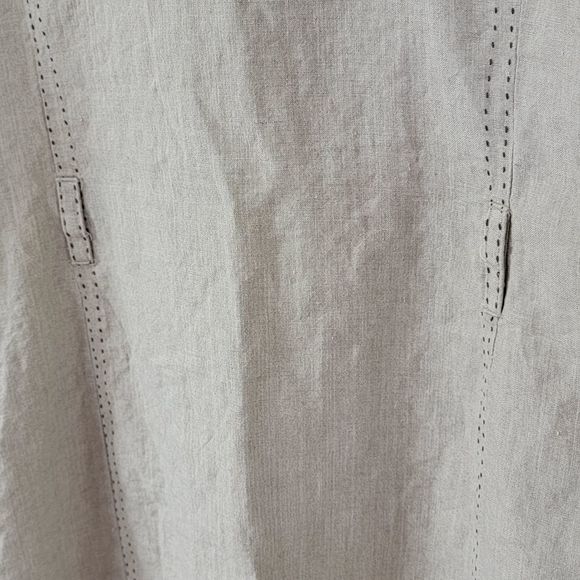 E-col-o-gie 100% Linen Button Down Top - Picture 13 of 15